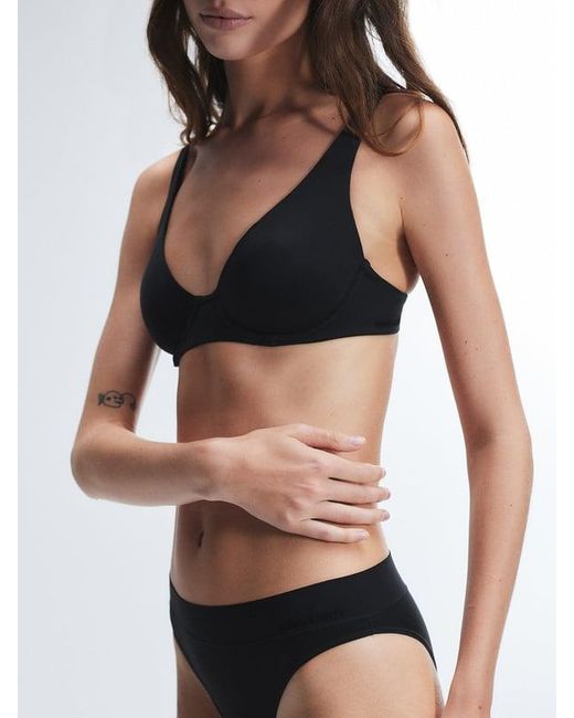 Savage X Black Soft N' Savage Unlined Demi Bra