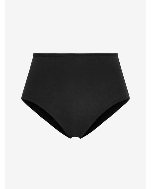 Savage X Black Cotton Essentials Brief Knickers