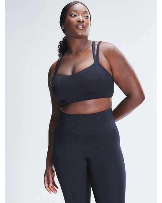 Savage X Black On Rihpeat Low-impact Sports Bra