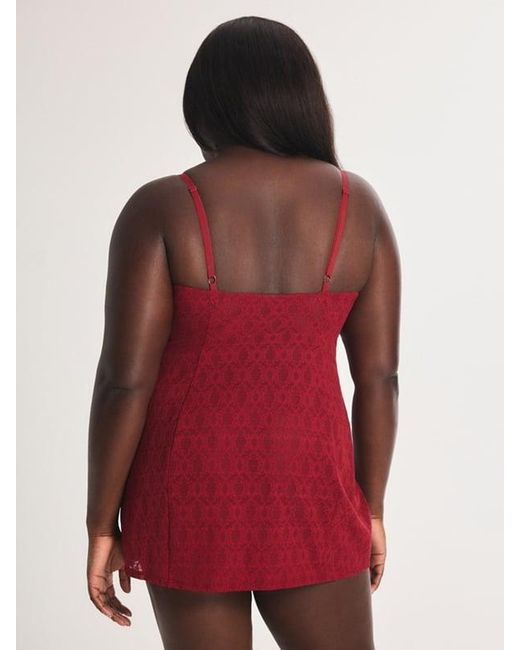 Savage X Red Love Bite Slip