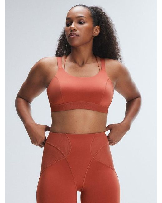 Savage X Red Curve Alert High-waist Rib Short