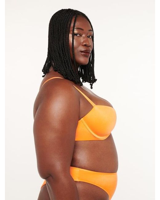 Savage X Brown Savage Not Sorry Microfiber Low-cut Balconette Bra