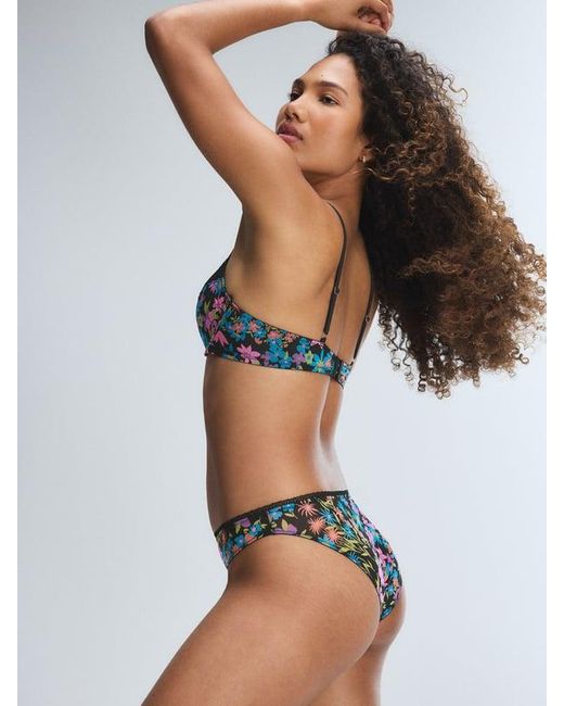 Savage X Blue Hopelace Romantic High-leg Bikini Knickers