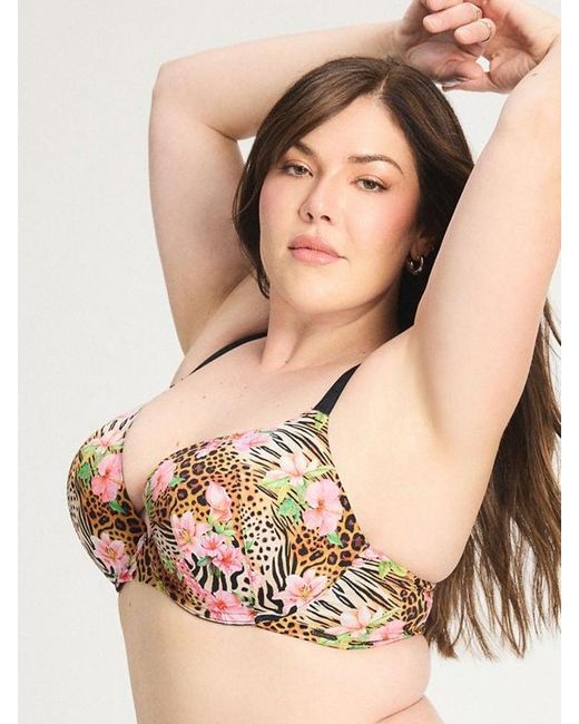 Savage X Black New Microfiber Push-up Bra