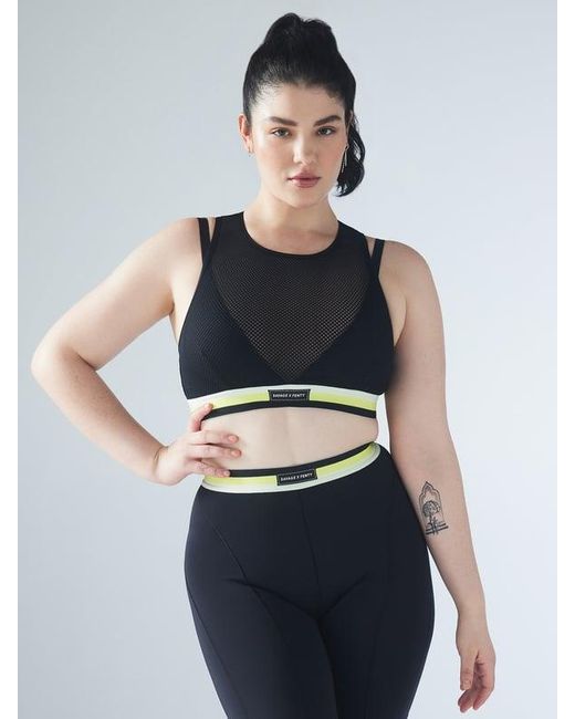 Savage X Black Pin Up Low-impact Sports Bra