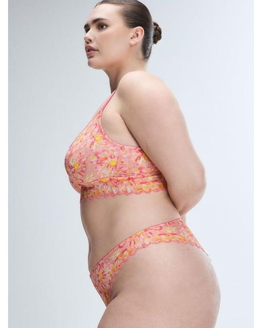 Savage X Pink Sunray Lace Brazilian Knickers