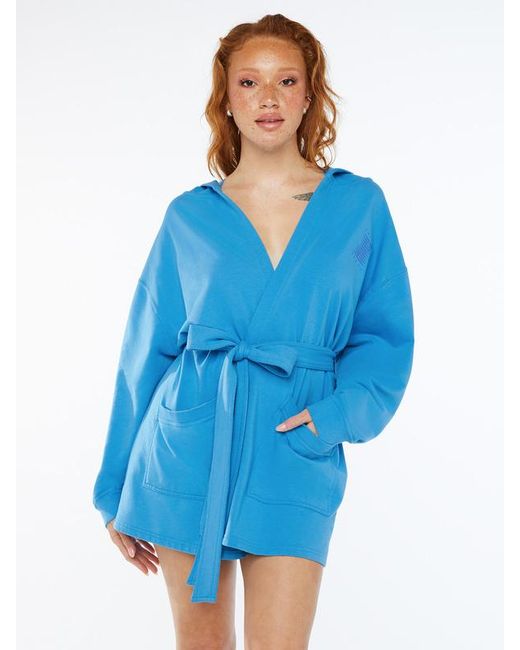 Savage X Blue Forever Savage Short Dressing Gown