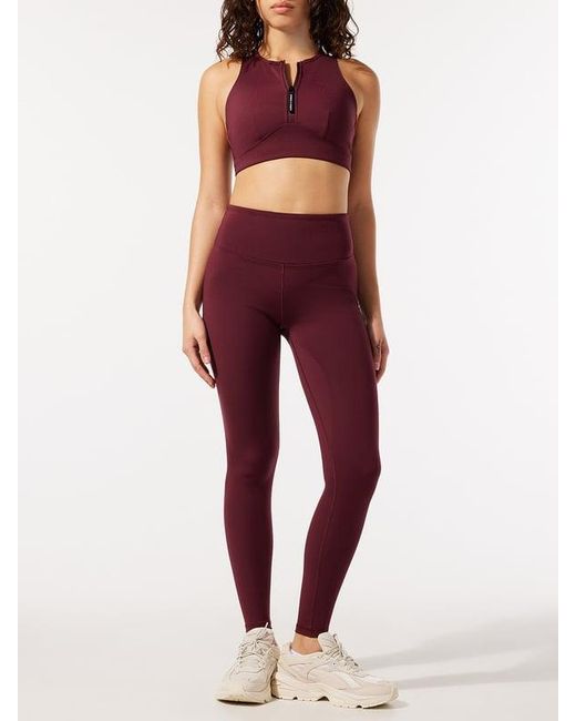 Savage X Red Locked & Lifted High-waist Leggings