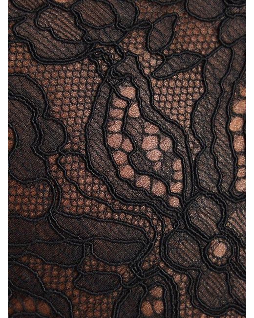 Savage X Black Romantic Corded Lace Padded Demi Bra