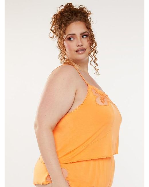 Savage X Orange A Peek Behind The Lace Cami