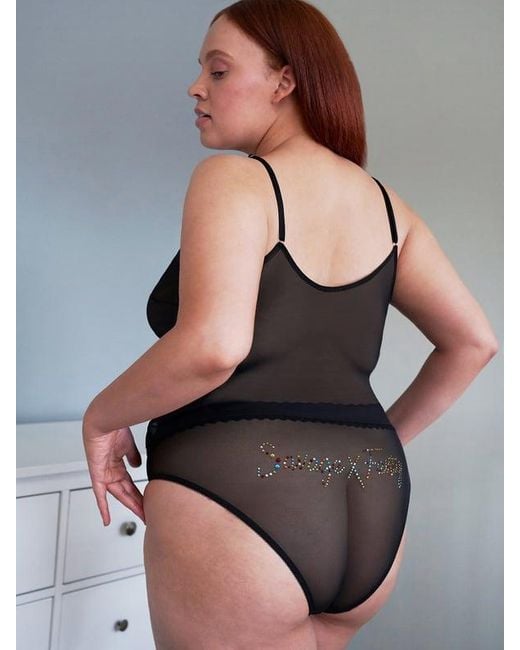 Savage X Black Carnival Mesh Cami