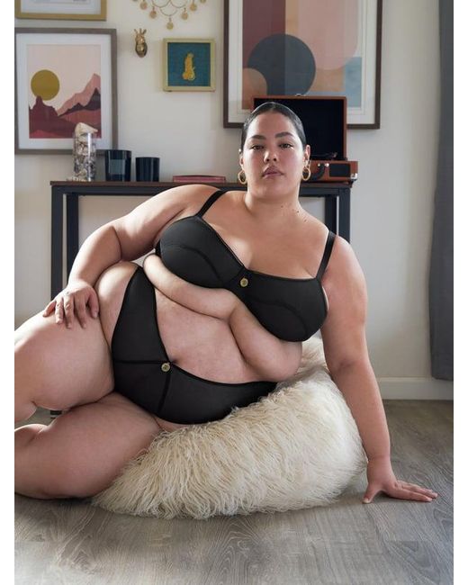 Savage X Black X-ray Vision Unlined Demi Bra
