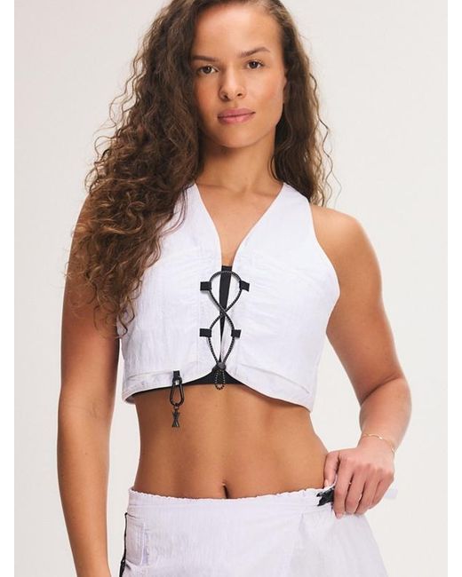 Savage X White City Girl Hike Vest