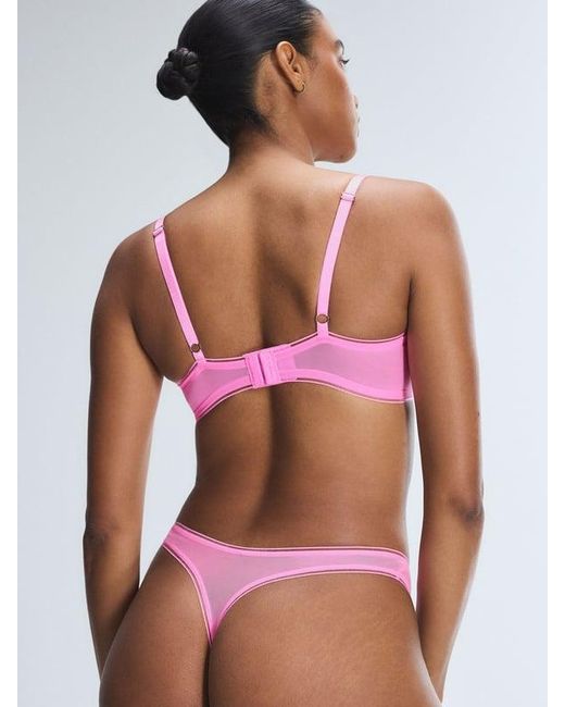 Savage X Pink Garden Nouveau Unlined Plunge Bra