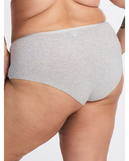 Savage X Blue Cotton Essentials Brief Knickers