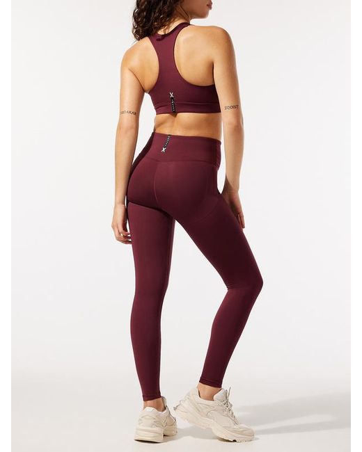 Savage X Red Locked & Lifted High-waist Leggings