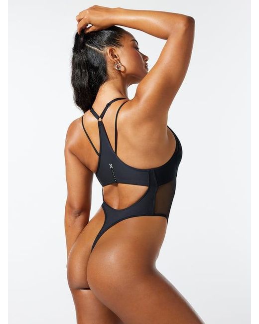 Savage X Blue 1-on-1 Bodysuit