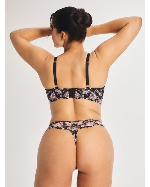 Savage X Black Savage Not Sorry Unlined Lace Balconette Bra