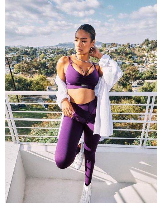 Savage X Blue Curve Alert Medium-impact Sports Bra