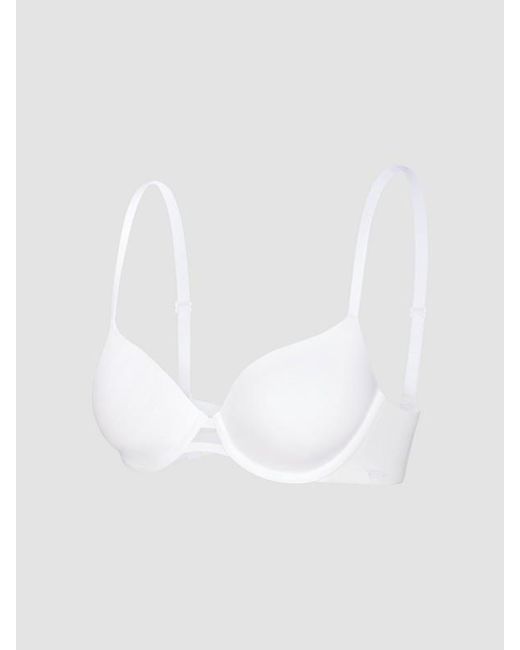 Savage X White New Microfiber T-shirt Bra