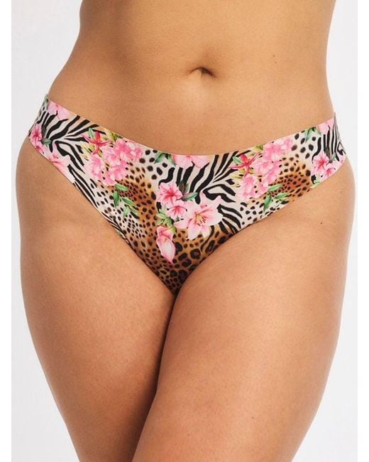 Savage X Black No-show Thong