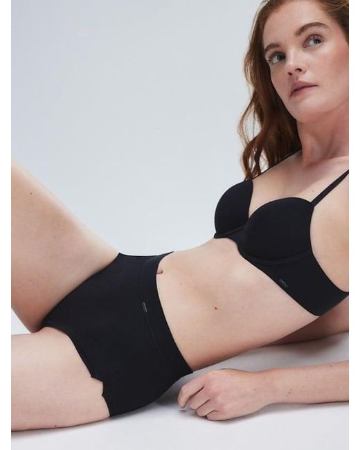 Savage X Black Cotton Essentials Shortie Knickers