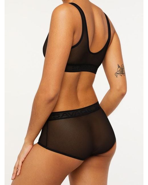 Savage X Black Nothin' But Net Boy Short