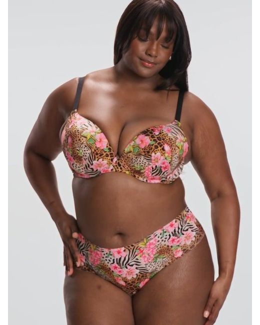 Savage X Pink No-show Hipster Knickers