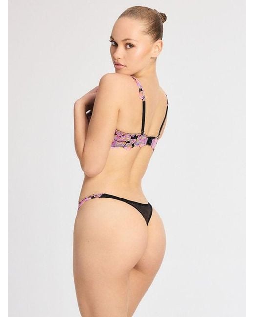 Savage X Natural Sun Tide Floral Lace Thong