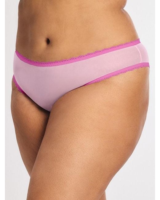 Savage X Pink Sheer Thing Cheeky Knickers