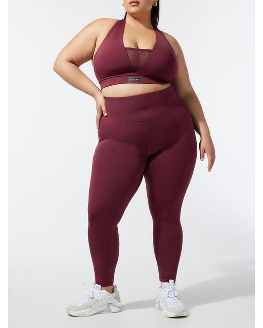 Savage X Red Locked & Lifted High-waist Leggings