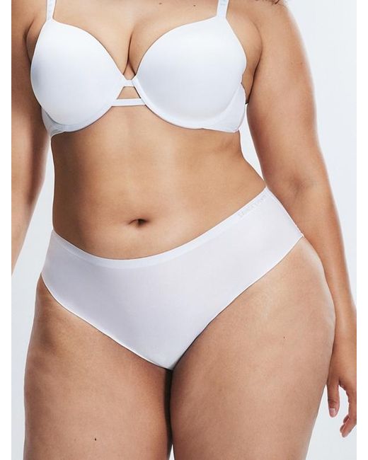 Savage X White New Microfiber No-show Hipster Panty