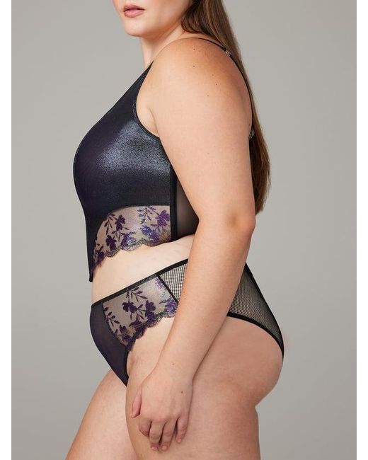 Savage X Black Midnight Sweat Cheeky Knicker