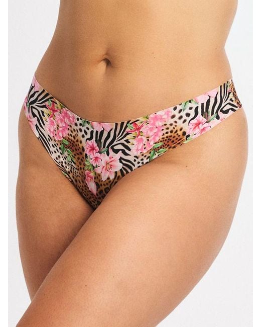Savage X Black No-show Thong
