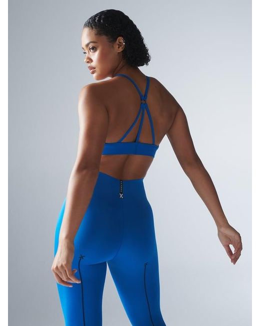 Savage X Blue Spotlight Low-impact Sports Bra