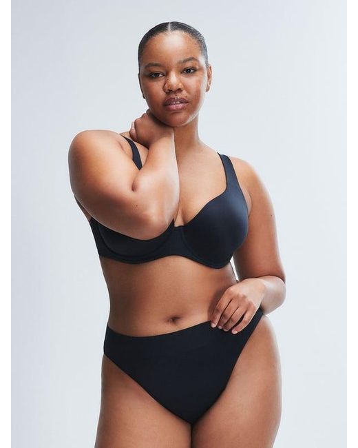 Savage X Black Soft N' Savage Unlined Demi Bra