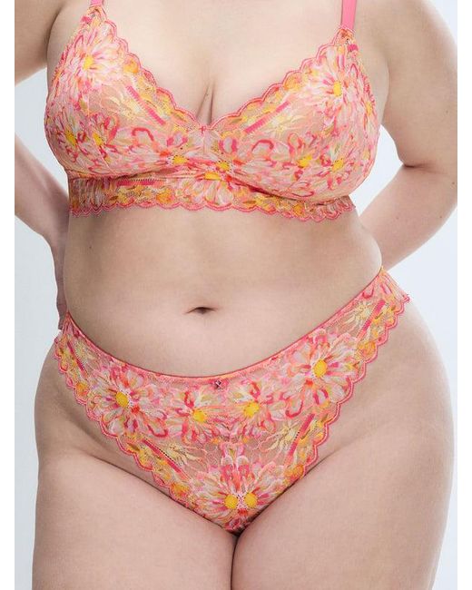 Savage X Pink Sunray Lace Brazilian Knickers