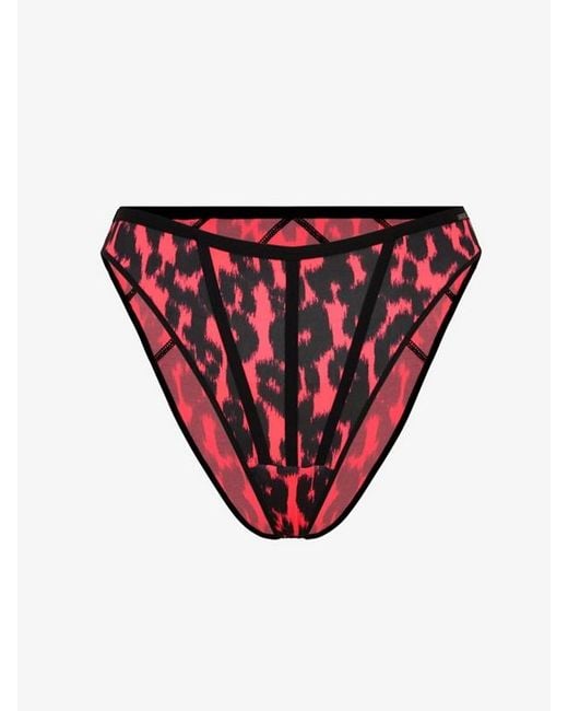 Savage X Pink City Kitty High-leg Bikini Knickers