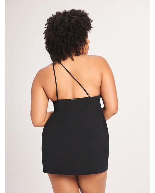 Savage X Purple Lace Flow Slip Dress