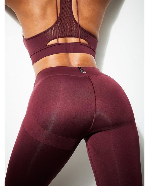 Savage X Red Locked & Lifted High-waist Leggings