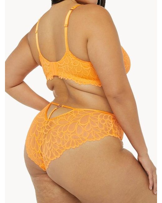 Savage X Gray Savage Not Sorry Ultra Demi Unlined Lace Bra