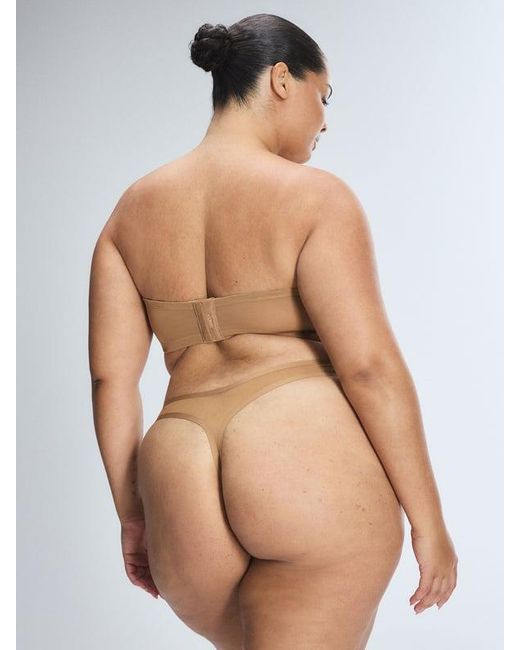 Savage X Brown Sheer X Unlined Strapless Bra