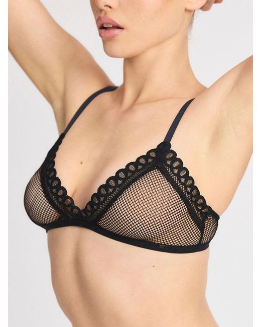 Savage X Black Net Worth Bralette