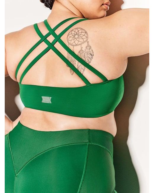 Savage X Green On Rihpeat Low-impact Sports Bra