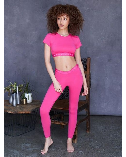 Savage X Pink Cotton Jersey Legging