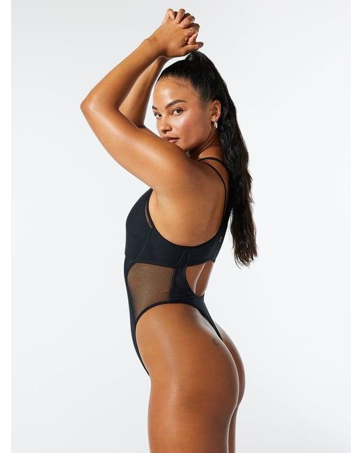 Savage X Blue 1-on-1 Bodysuit