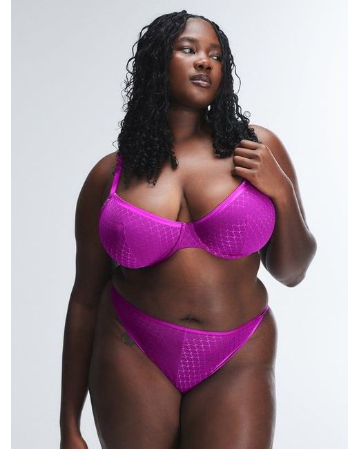 Savage X Pink Show N' Tell Mesh String Bikini Knickers