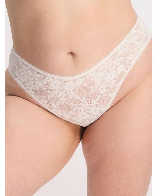 Savage X Natural Luxe Lace Cheeky Panty