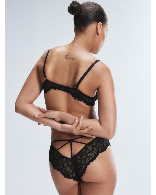 Savage X Pink Savage Not Sorry Unlined Lace Balconette Bra