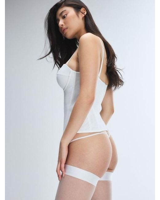 Savage X White Centre Fold Corset